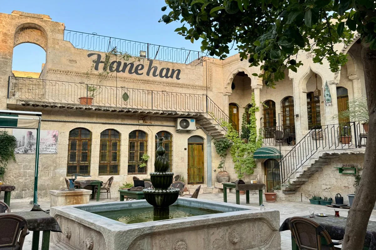 Hanehan Hotel tarihi merkez atmosferi